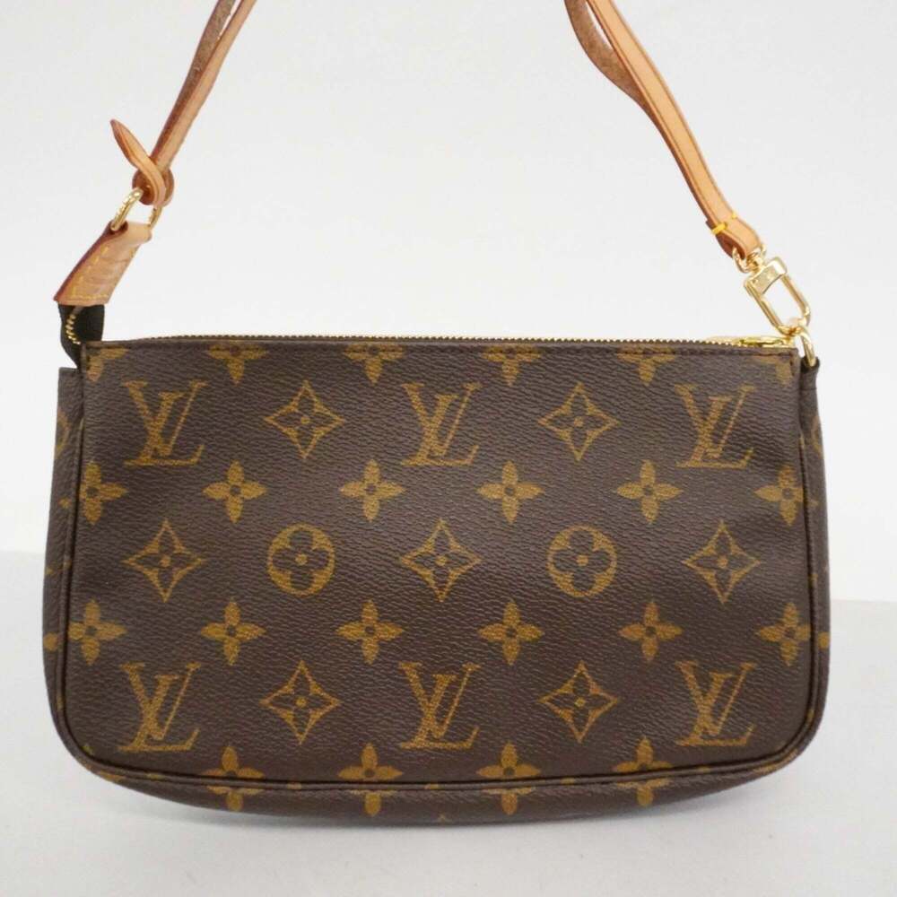 LOUIS VUITTON Brown Monogram Pochette Pouch - Picture 11 of 11